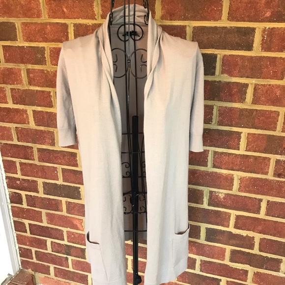 Theory Sweaters - Theory Ariel Nebulous Short Sleeve Open Cardigan